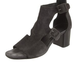 RAG & BONE Suede Slingback Sandals - Grey - size 39.5 - 9.5 US